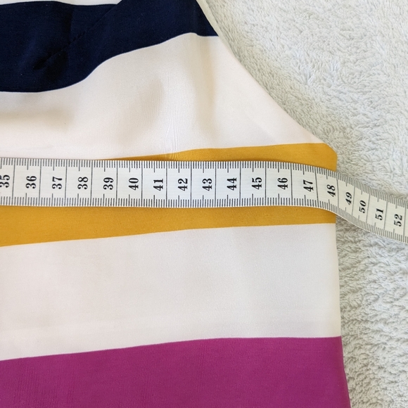 Bec & Bridge Striped sleeveless Shift Dress 12 - Picture 4 of 8